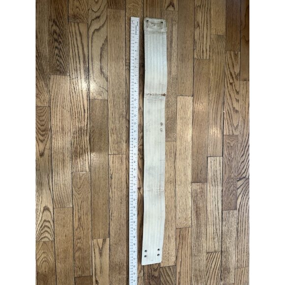 Iconic Vintage Chanel Metallic Gold Rectangle W/ Original Cloth Belt 70s Womens - Picture 12 of 16